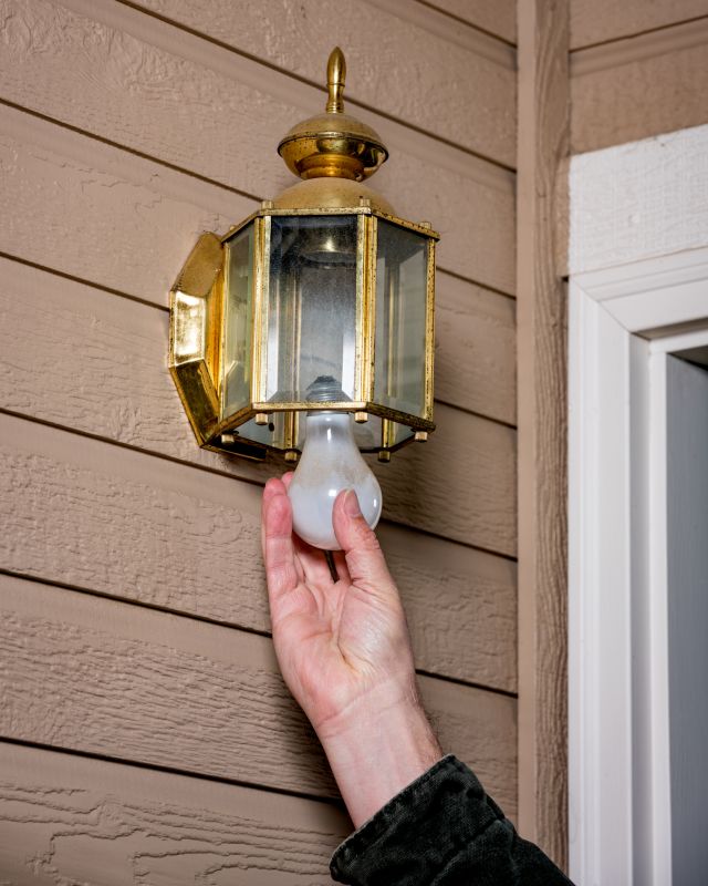 Entryway Light Replacement in Heber City, UT