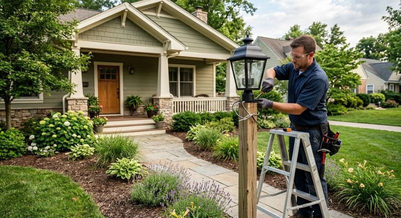 Patio Lights Installation in Alpharetta, GA